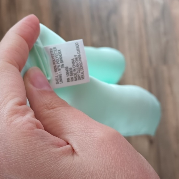 Gianni Bini bright mint green formal/semi formal prom halter style dress size XS - Picture 8 of 9